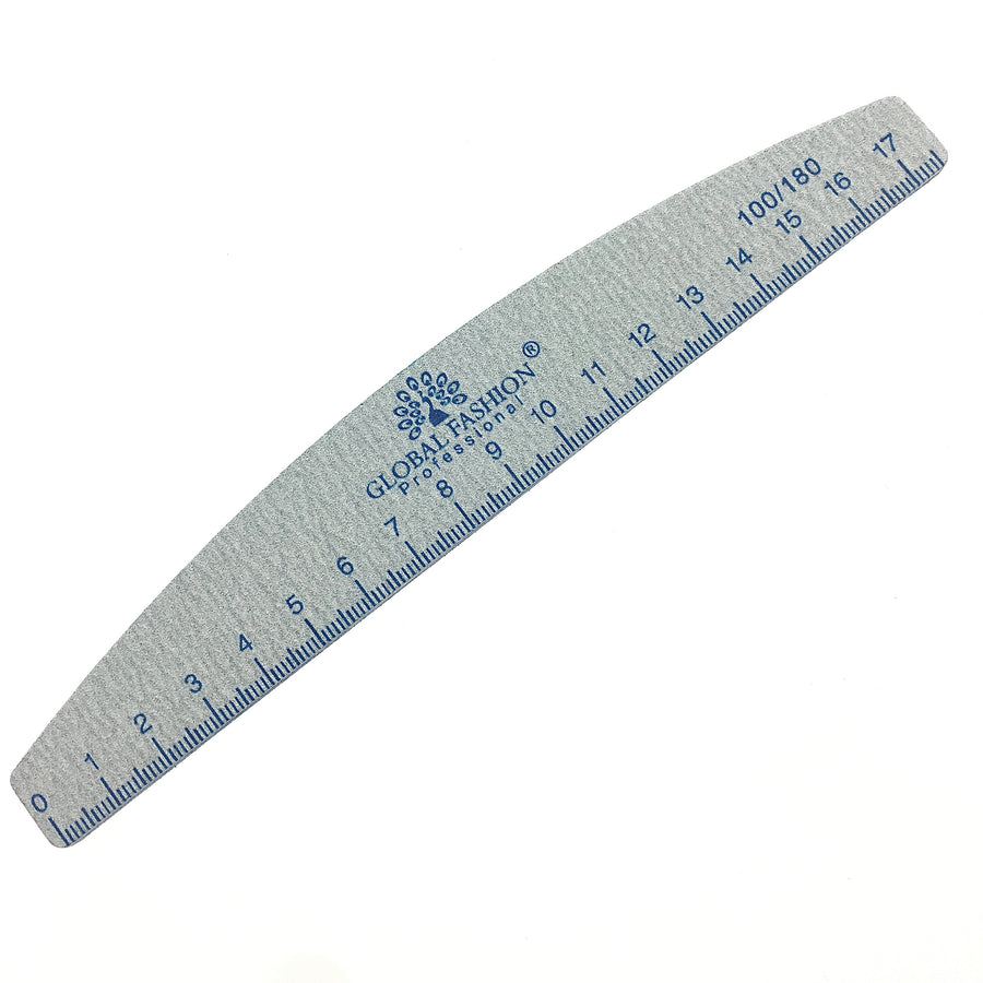 Nail File “Ruler” 100/180 Global Fashion