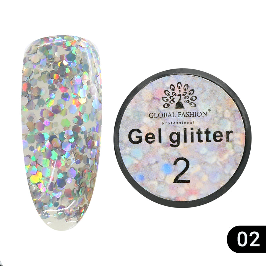 Glitter Gel #2 Global Fashion 5g