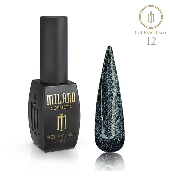 Gel Polish Disco Cat Eye #12 Milano