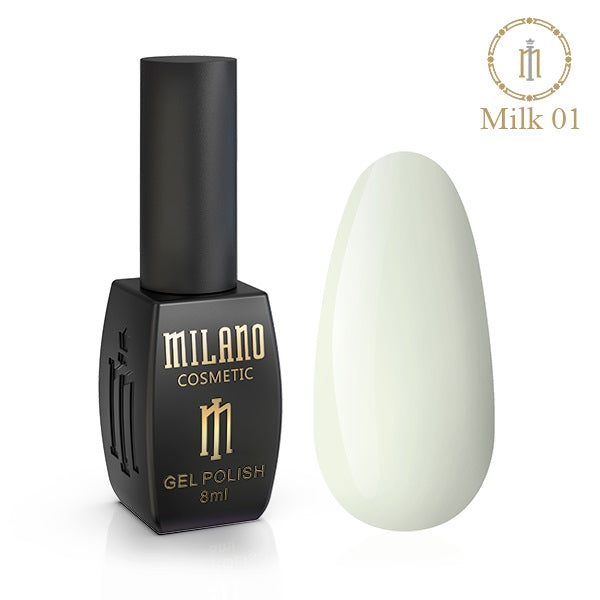 Gel Polish Milk #01 Milano